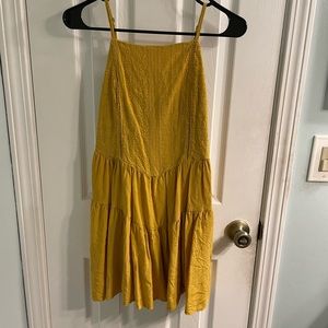 SMALL WILD FABLE YELLOW DRESS